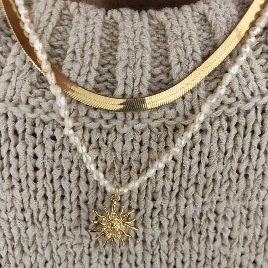 Naszyjnik Pearls & Sun