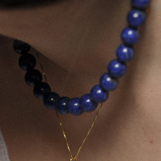 Naszyjnik Lapis Lazuli