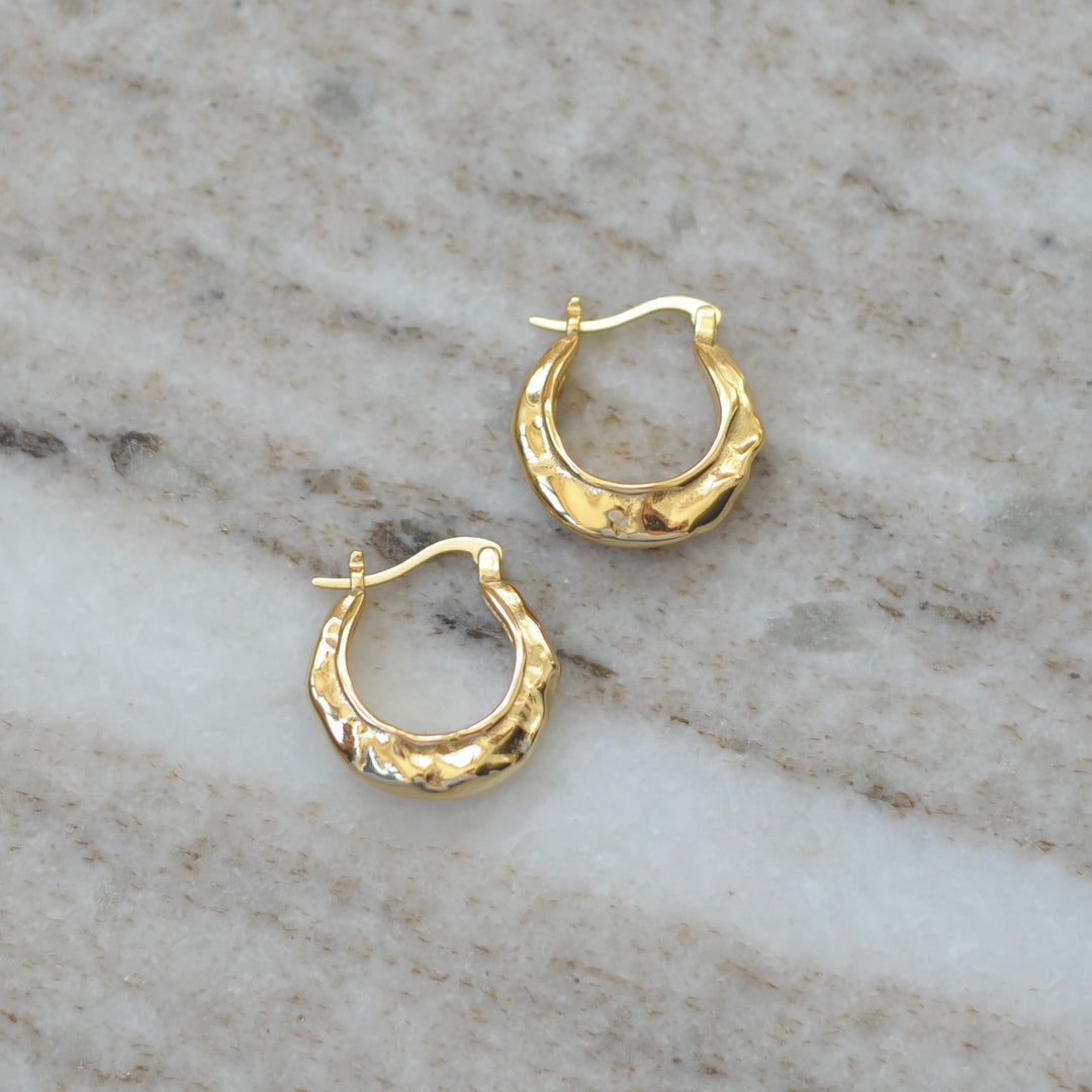Sophie earrings gold plated