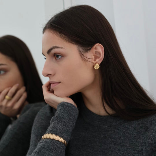 Bransoletka Vintage Bangle mosiężna