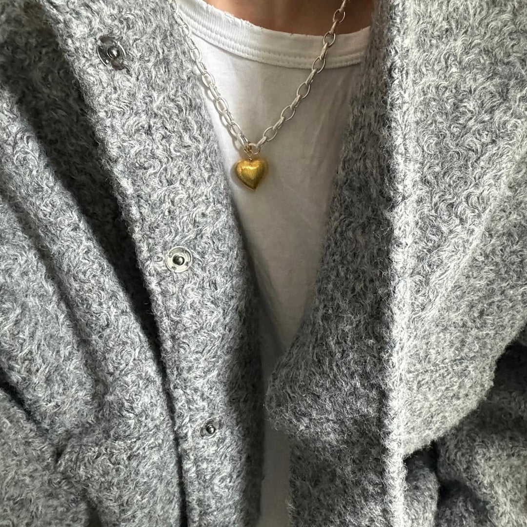 Srebrny Naszyjnik Love Chain