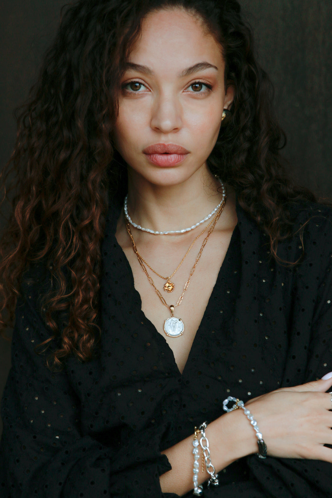 Choker Perły