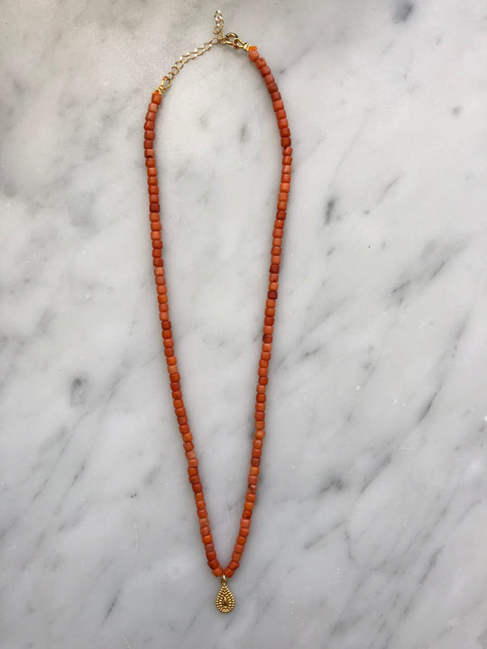 Summer Coral necklace 