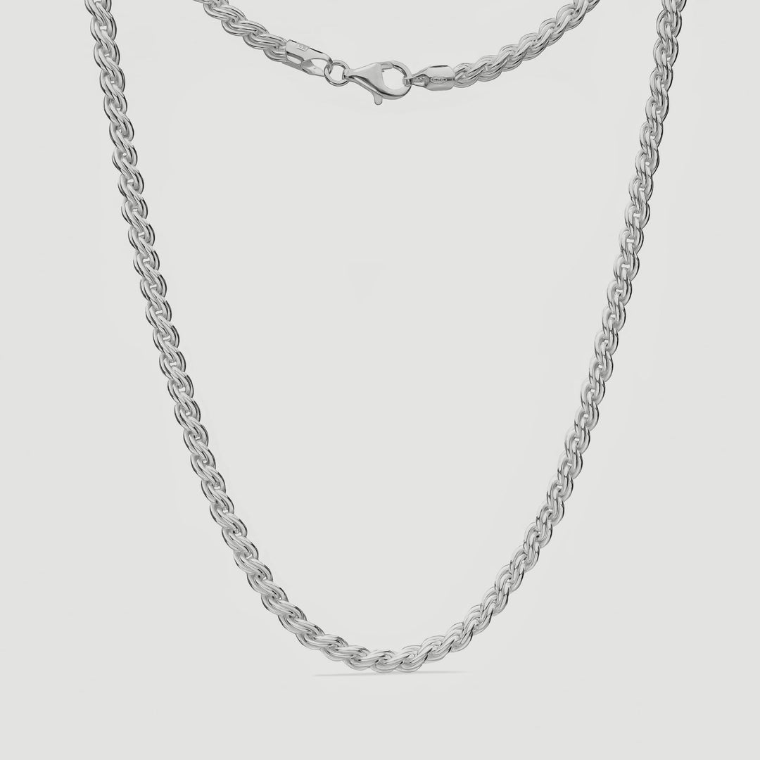 Retro Silver Necklace 