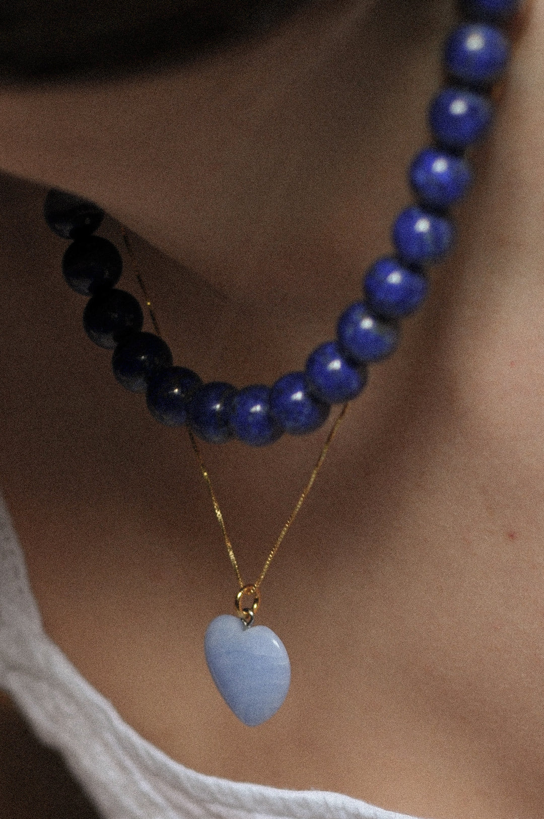 Bleu Amour necklace