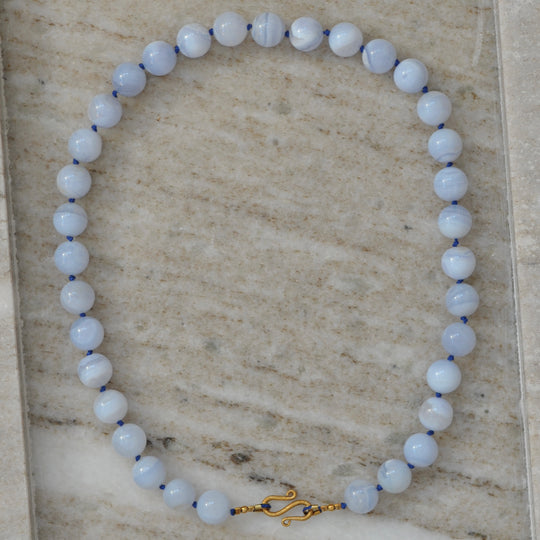 Chalcedony necklace