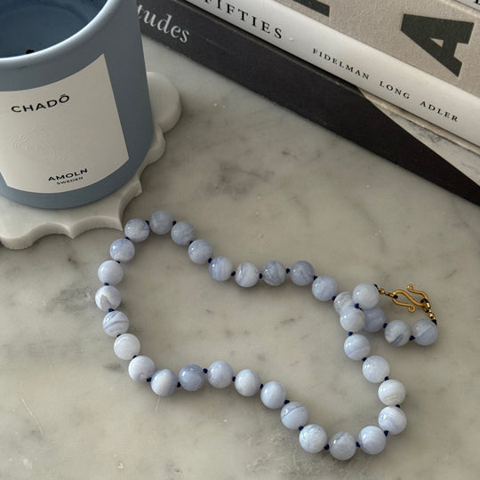 Chalcedony necklace