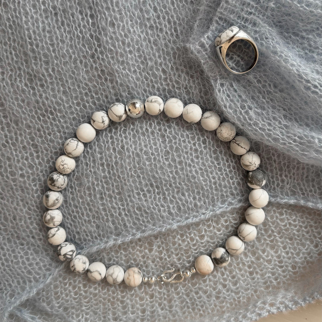 Choker Howlite Bloom