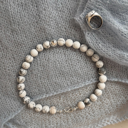 Choker Howlite Bloom