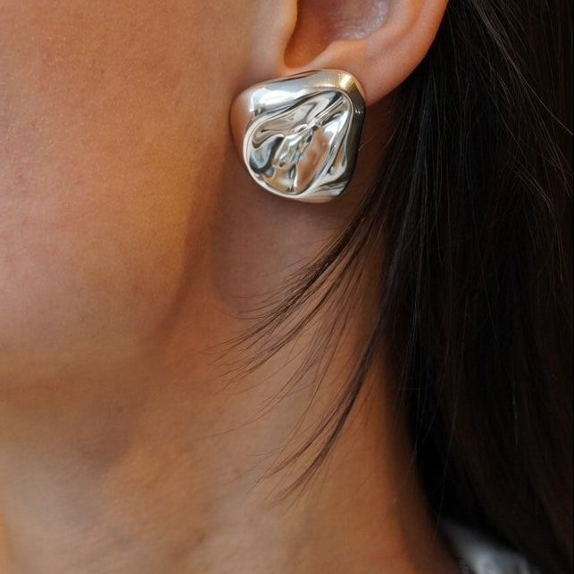 Srebrne Kolczyki Amor